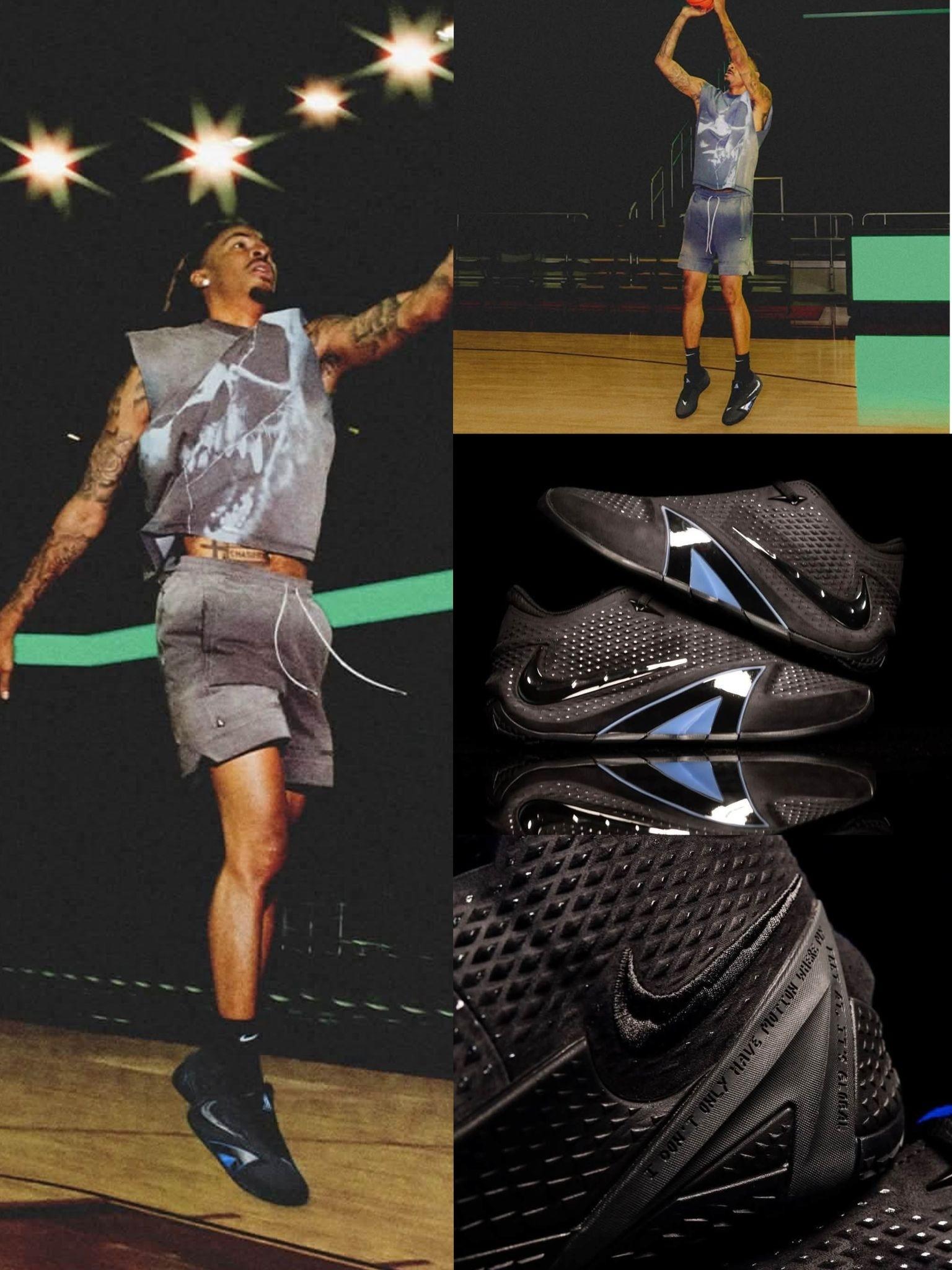 暗夜猎手🔥Nike JA4 Dark Mode莫兰特4代,后卫实战神鞋